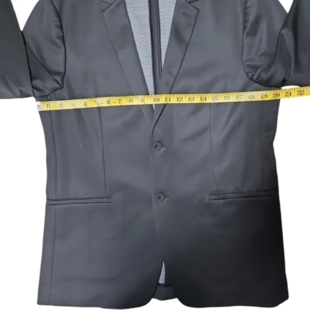 Patrizia Pepe Men's Black ltalian Designer Blazer EU 52 / US 42 Modern Fit